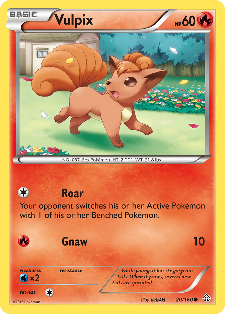 Vulpix (20/160) [XY: Primal Clash] | Good Games North