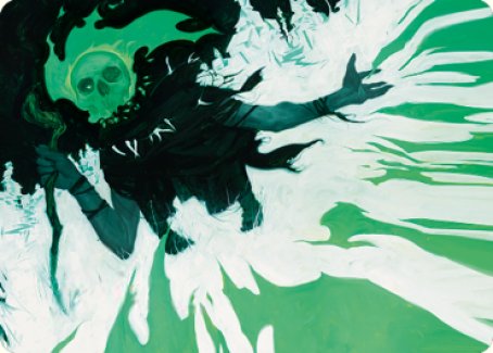 Bone Splinters Art Card [Dominaria United Art Series] | Good Games North