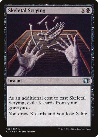 Skeletal Scrying [Commander 2014] | Good Games North