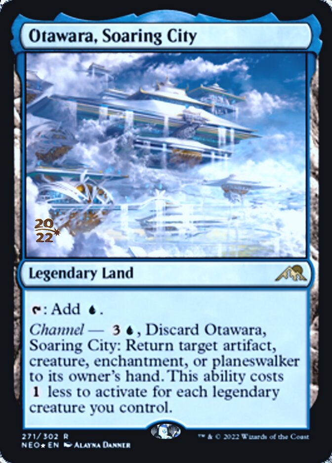 Otawara, Soaring City [Kamigawa: Neon Dynasty Prerelease Promos] | Good Games North