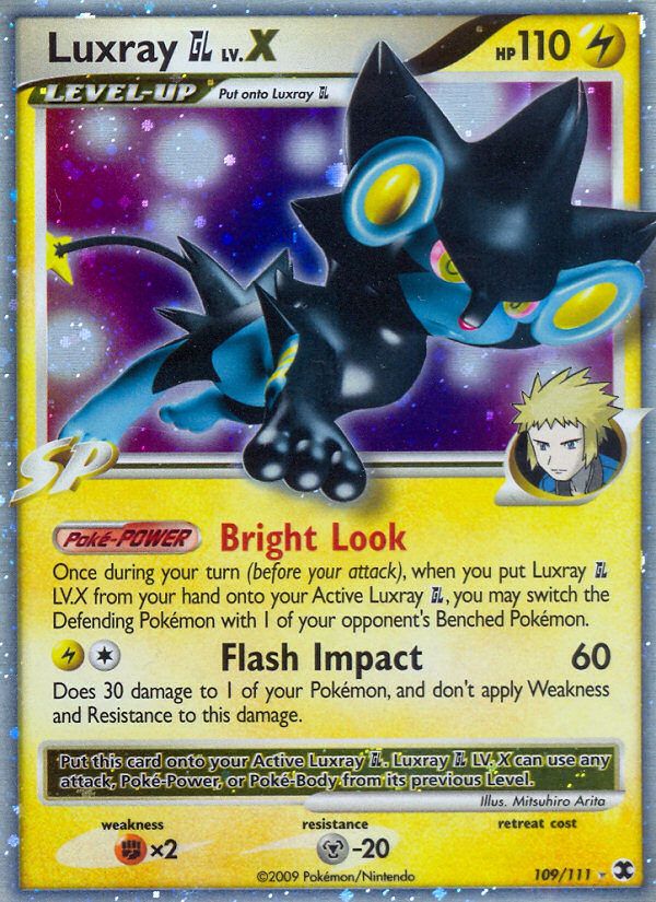 Luxray GL LV.X (109/111) [Platinum: Rising Rivals] | Good Games North