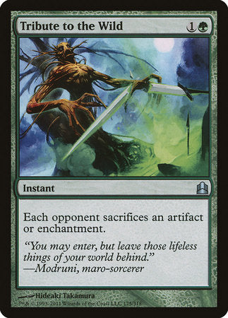 Tribute to the Wild [Commander 2011] | Good Games North