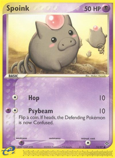 Spoink (74/97) [EX: Dragon] | Good Games North