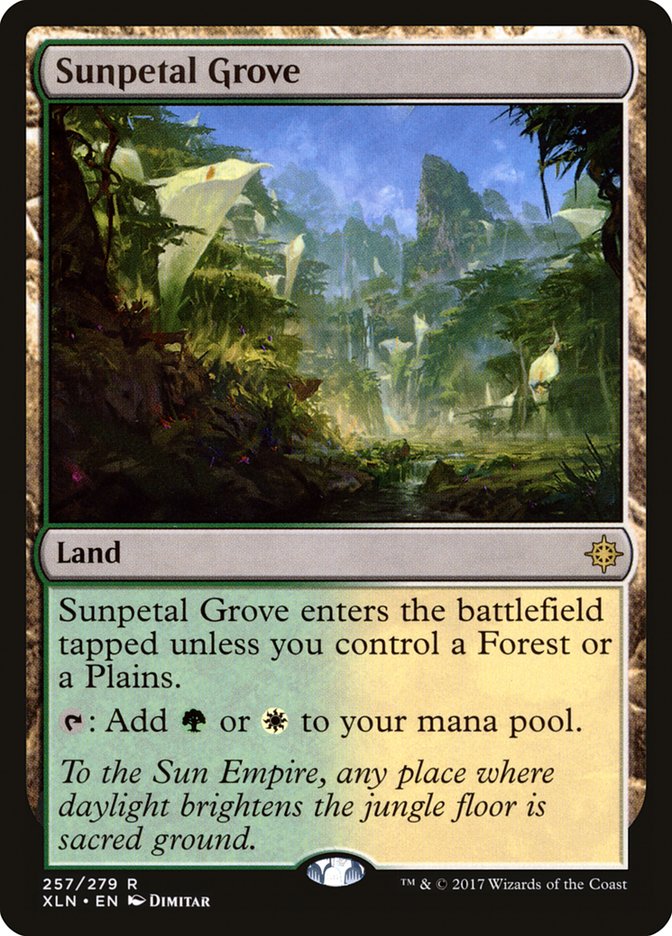 Sunpetal Grove [Ixalan] | Good Games North