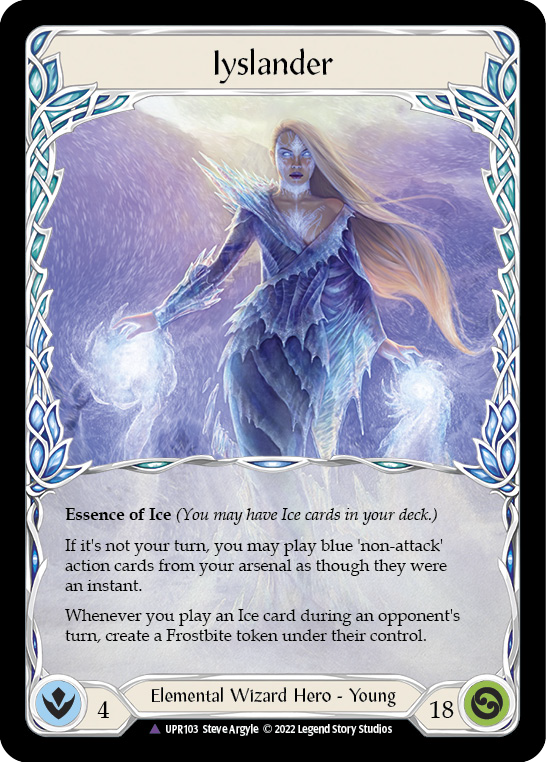 Iyslander (Double-Sided Marvel) [UPR103] (Uprising)  Cold Foil | Good Games North