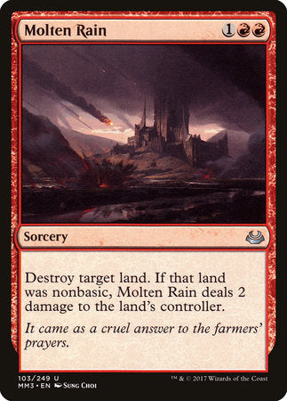 Molten Rain [Modern Masters 2017] | Good Games North