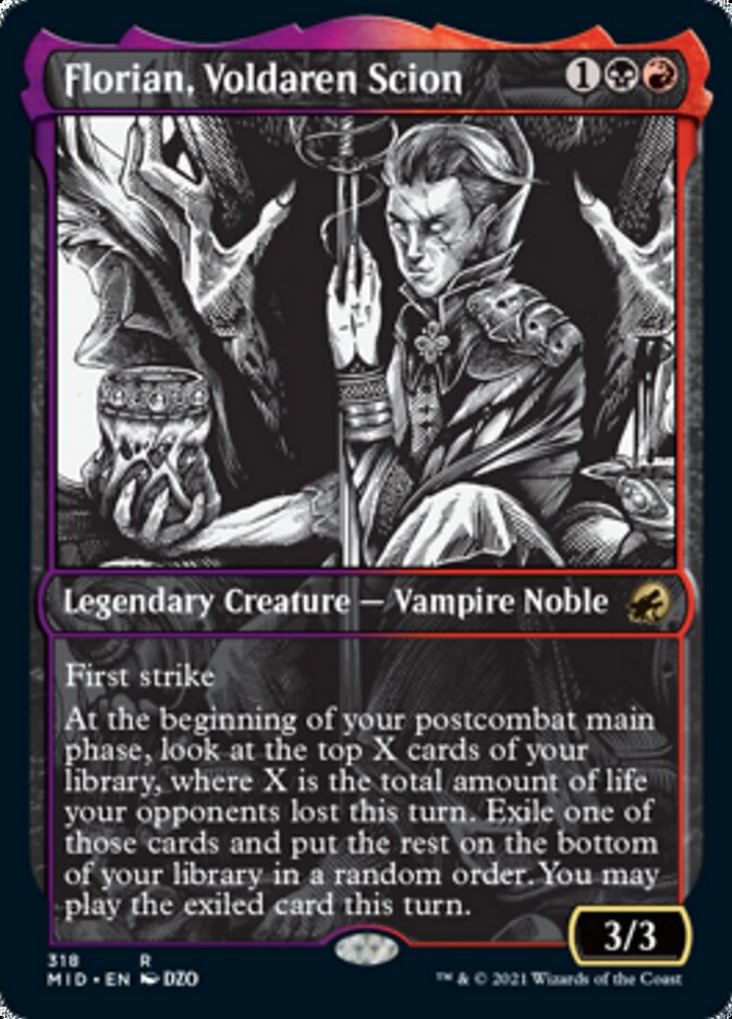 Florian, Voldaren Scion (Showcase Eternal Night) [Innistrad: Midnight Hunt] | Good Games North