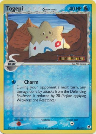 Togepi (41/101) (Delta Species) (Stamped) [EX: Dragon Frontiers] | Good Games North