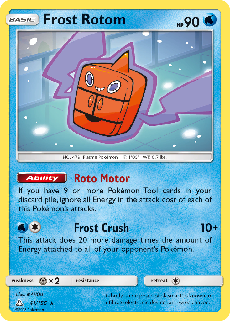 Frost Rotom (41/156) [Sun & Moon: Ultra Prism] | Good Games North