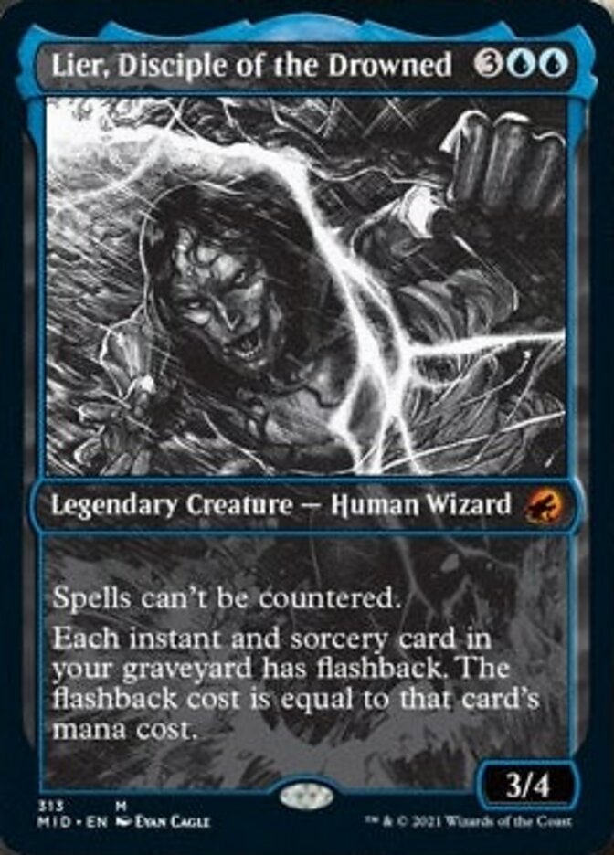 Lier, Disciple of the Drowned (Showcase Eternal Night) [Innistrad: Midnight Hunt] | Good Games North