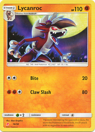 Lycanroc (16/30) [Sun & Moon: Trainer Kit - Lycanroc] | Good Games North