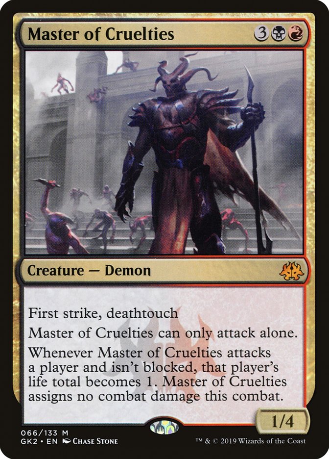 Master of Cruelties [Ravnica Allegiance Guild Kit] | Good Games North