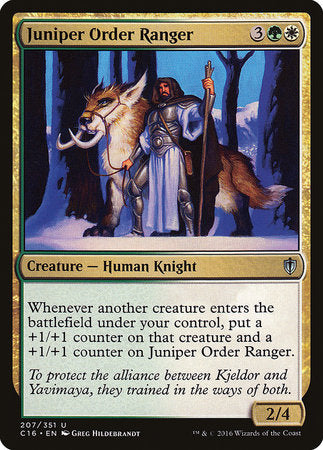 Juniper Order Ranger [Commander 2016] | Good Games North