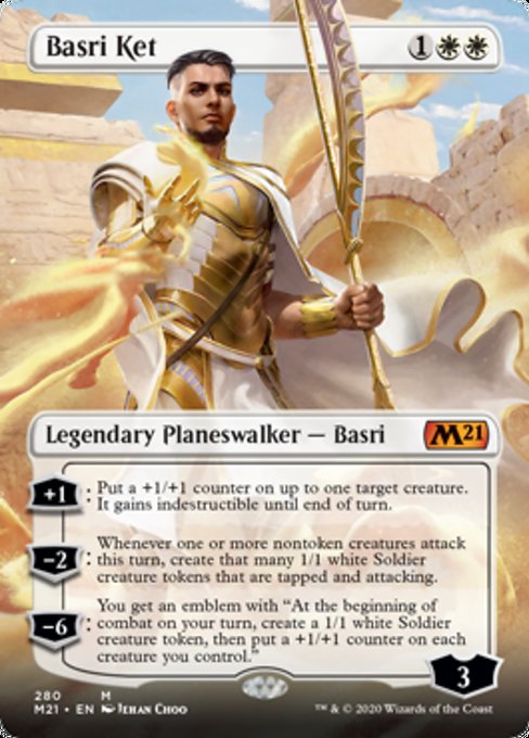 Basri Ket (Borderless) [Core Set 2021] | Good Games North