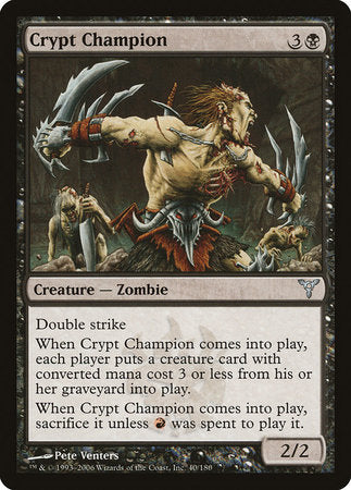 Crypt Champion [Dissension] | Good Games North