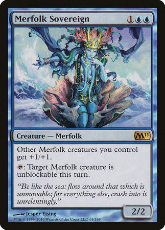 Merfolk Sovereign [Magic 2011] | Good Games North