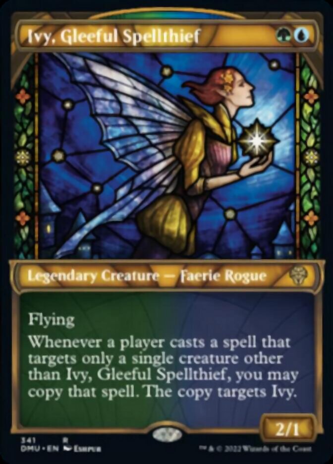 Ivy, Gleeful Spellthief (Showcase Textured) [Dominaria United] | Good Games North