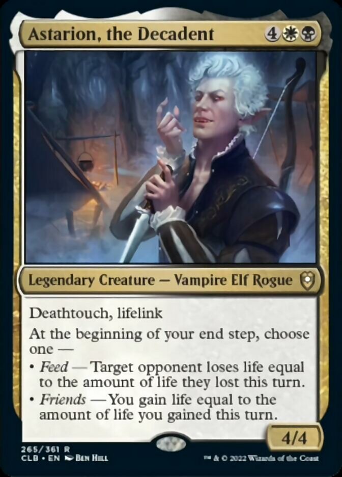 Astarion, the Decadent [Commander Legends: Battle for Baldur's Gate] | Good Games North