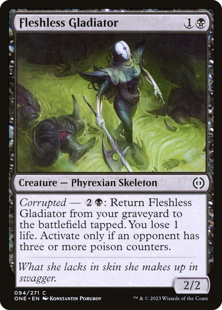 Fleshless Gladiator [Phyrexia: All Will Be One] | Good Games North