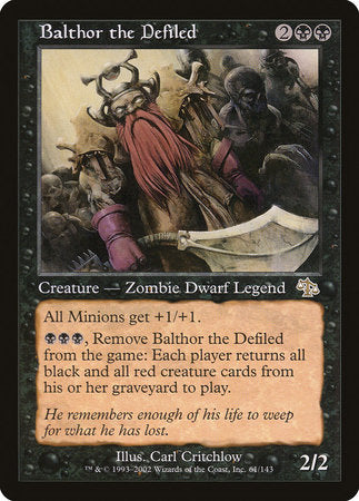 Balthor the Defiled [Judgment] | Good Games North