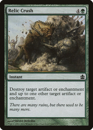 Relic Crush [Commander 2011] | Good Games North