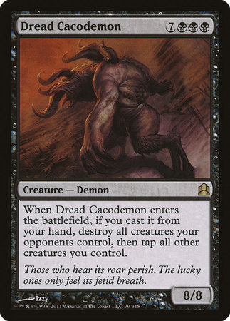 Dread Cacodemon [Commander 2011] | Good Games North