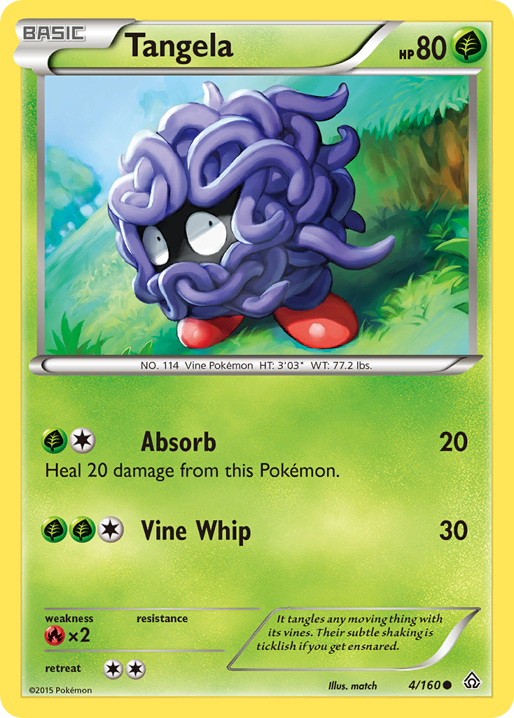 Tangela (4/160) [XY: Primal Clash] | Good Games North