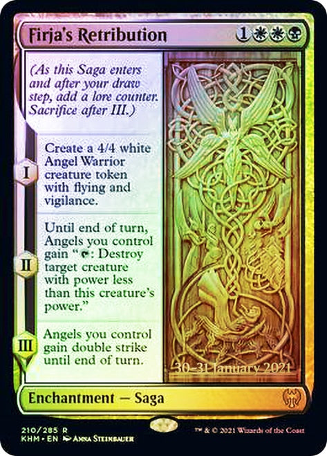 Firja's Retribution [Kaldheim Prerelease Promos] | Good Games North