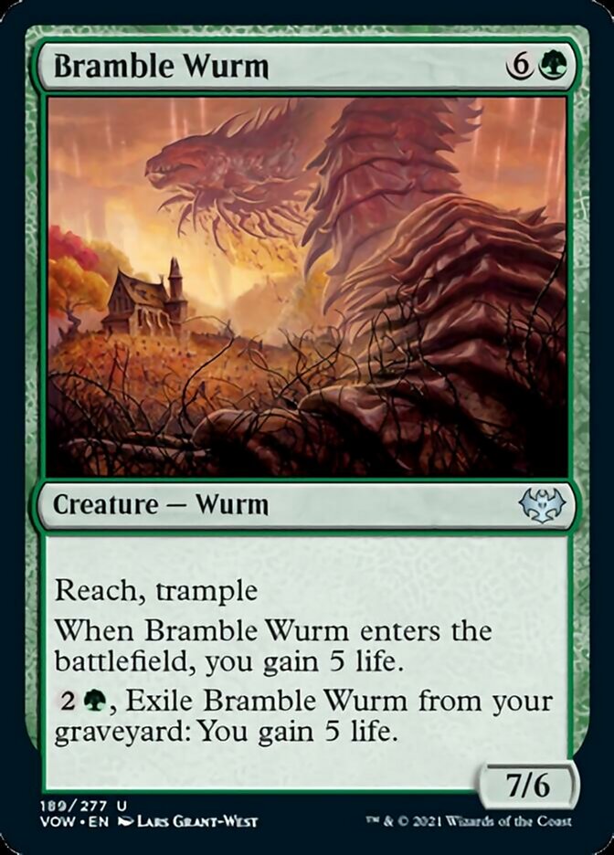 Bramble Wurm [Innistrad: Crimson Vow] | Good Games North