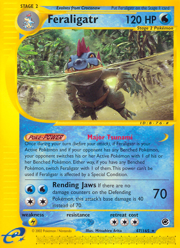 Feraligatr (47/165) [Expedition: Base Set] | Good Games North