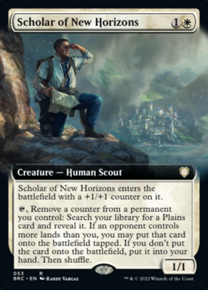 Scholar of New Horizons (Extended Art) [The Brothers' War Commander] | Good Games North