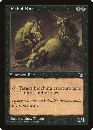 Rabid Rats [Stronghold] | Good Games North