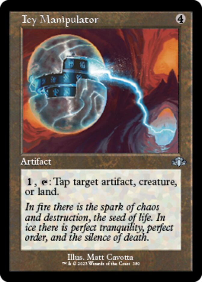 Icy Manipulator (Retro) [Dominaria Remastered] | Good Games North