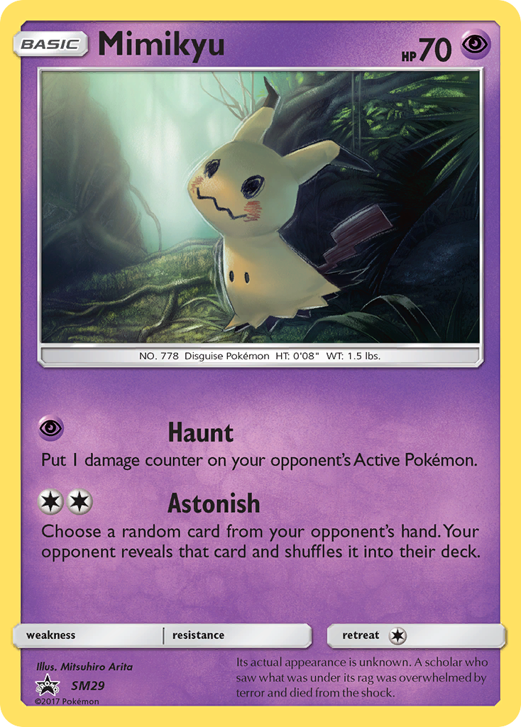 Mimikyu (SM29) [Sun & Moon: Black Star Promos] | Good Games North