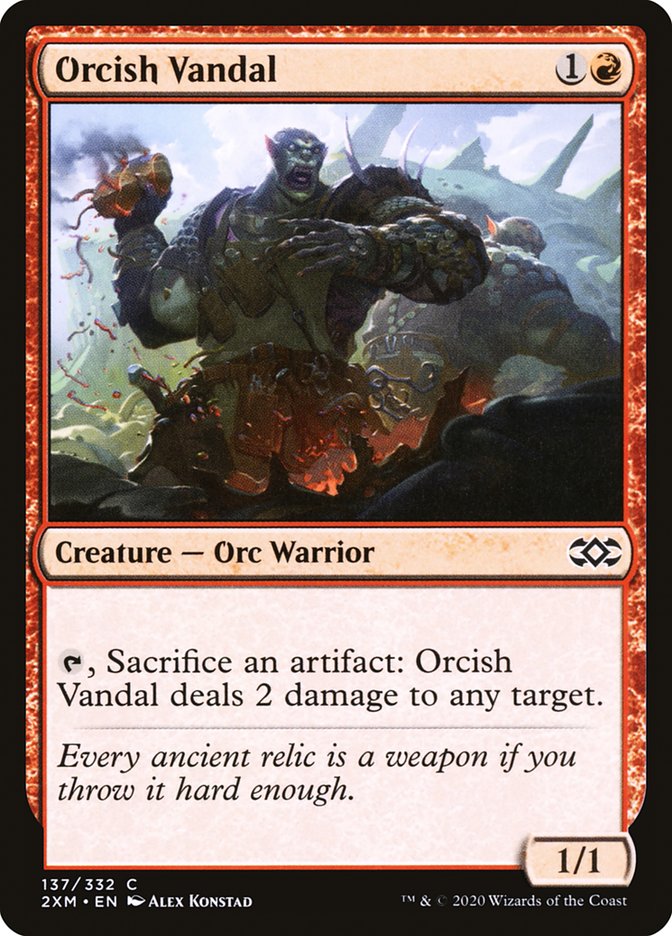 Orcish Vandal [Double Masters] | Good Games North