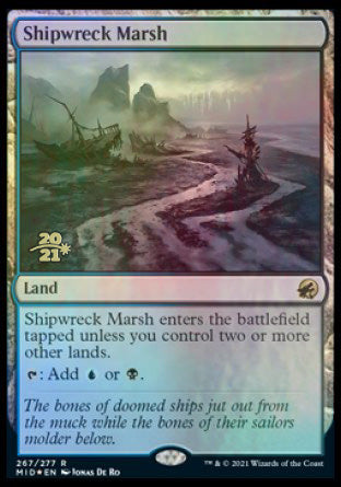 Shipwreck Marsh [Innistrad: Midnight Hunt Prerelease Promos] | Good Games North