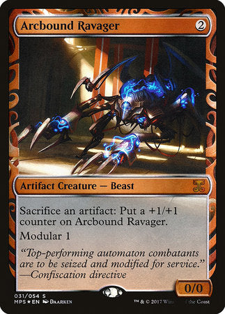 Arcbound Ravager [Kaladesh Inventions] | Good Games North