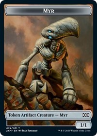 Myr (024) // Treasure Double-sided Token [Double Masters Tokens] | Good Games North