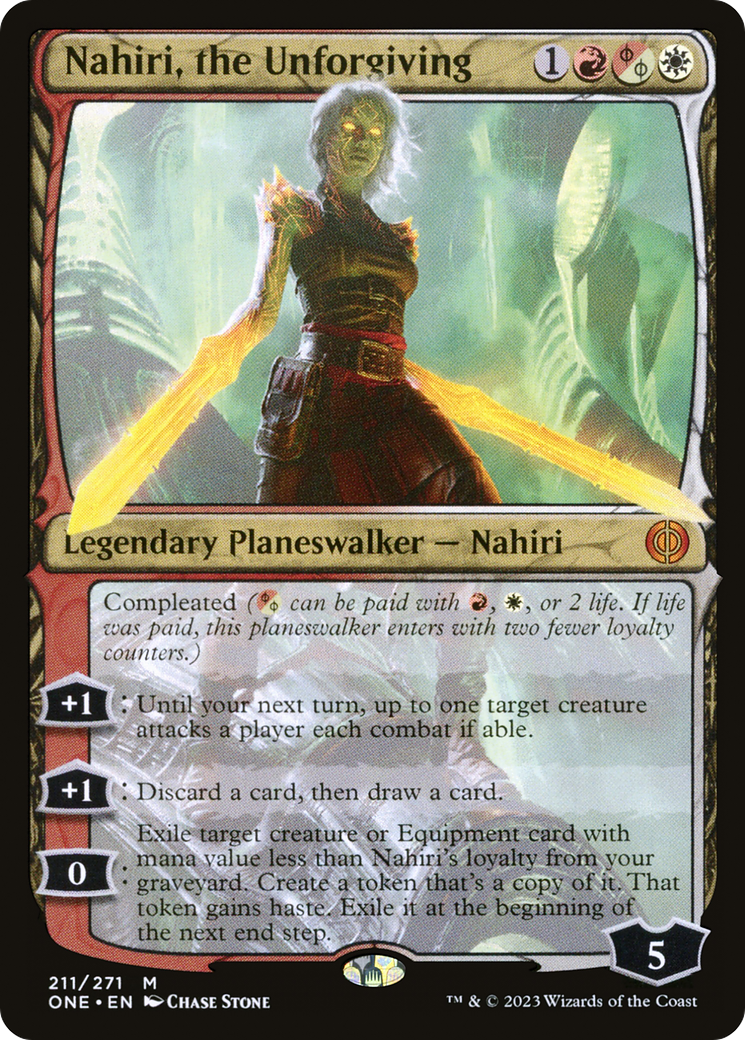 Nahiri, the Unforgiving [Phyrexia: All Will Be One] | Good Games North