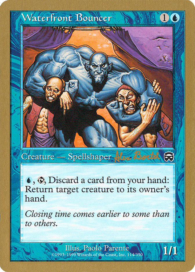 Waterfront Bouncer (Alex Borteh) [World Championship Decks 2001] | Good Games North