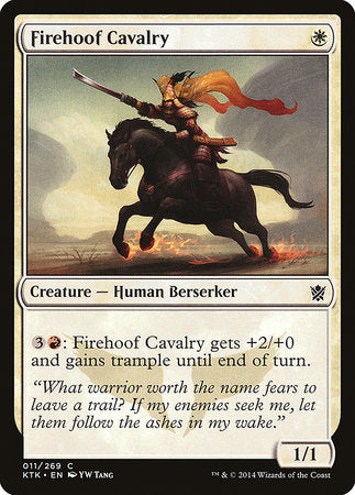 Firehoof Cavalry [Khans of Tarkir] | Good Games North