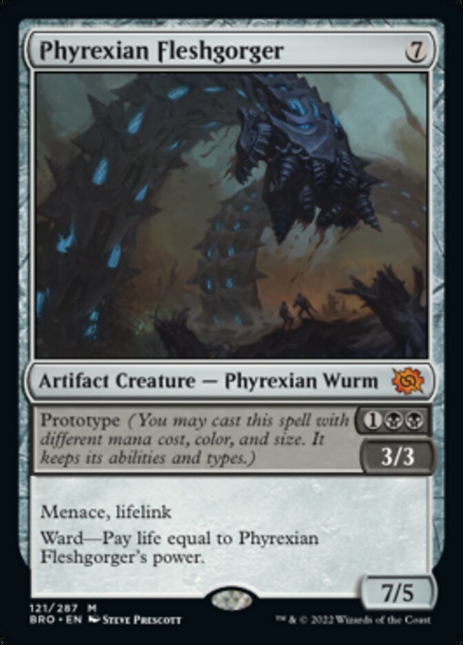 Phyrexian Fleshgorger [The Brothers' War] | Good Games North