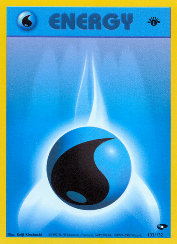 Water Energy (132/132) [Gym Challenge 1st Edition] | Good Games North
