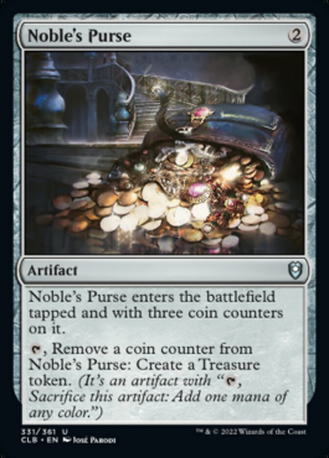 Noble's Purse [Commander Legends: Battle for Baldur's Gate] | Good Games North
