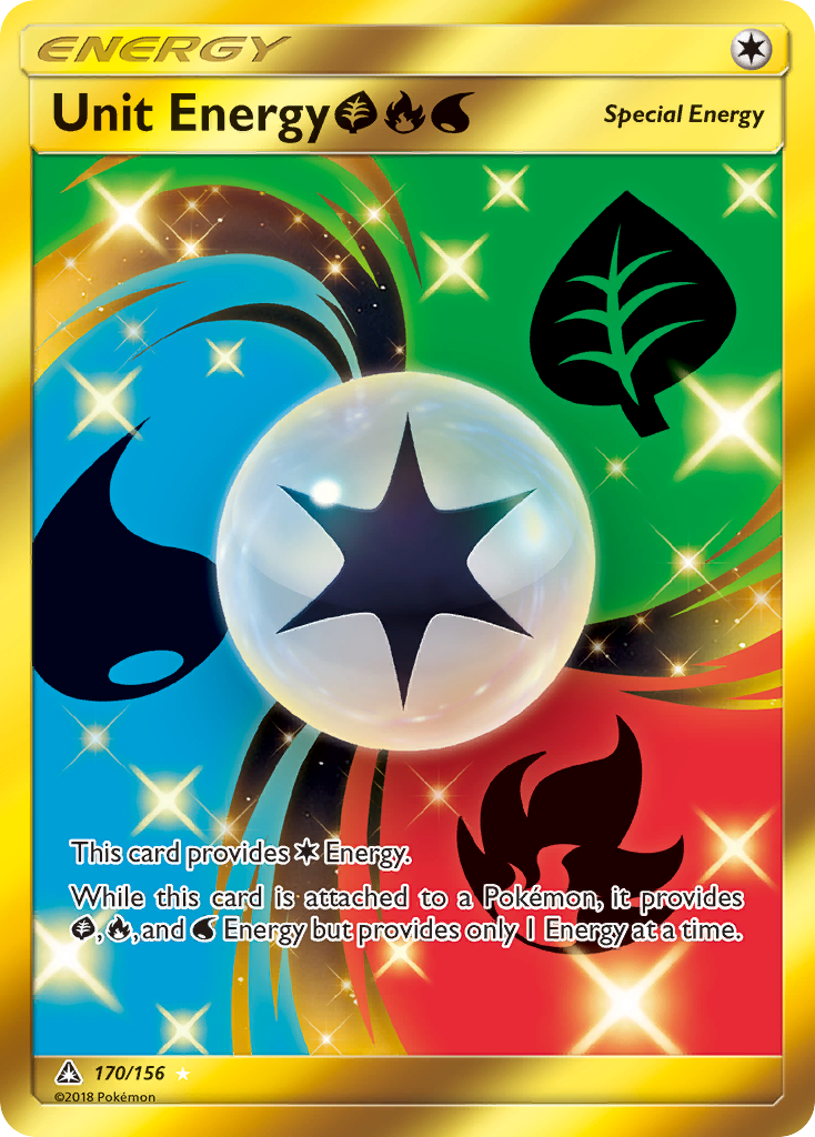 Unit Energy (170/156) (Grass, Fire, Water) [Sun & Moon: Ultra Prism] | Good Games North