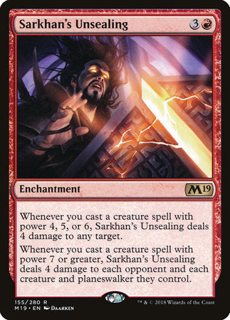 Sarkhan's Unsealing [Core Set 2019] | Good Games North