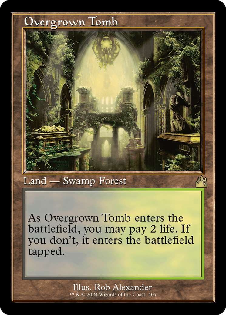 Overgrown Tomb (Retro) [Ravnica Remastered] | Good Games North
