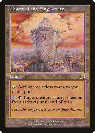Tower of the Magistrate [Mercadian Masques] | Good Games North