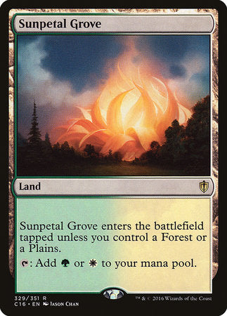 Sunpetal Grove [Commander 2016] | Good Games North