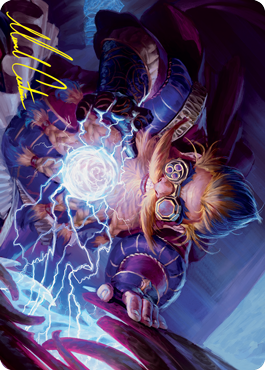 Storm-Kiln Artist Art Card (Gold-Stamped Signature) [Strixhaven: School of Mages Art Series] | Good Games North